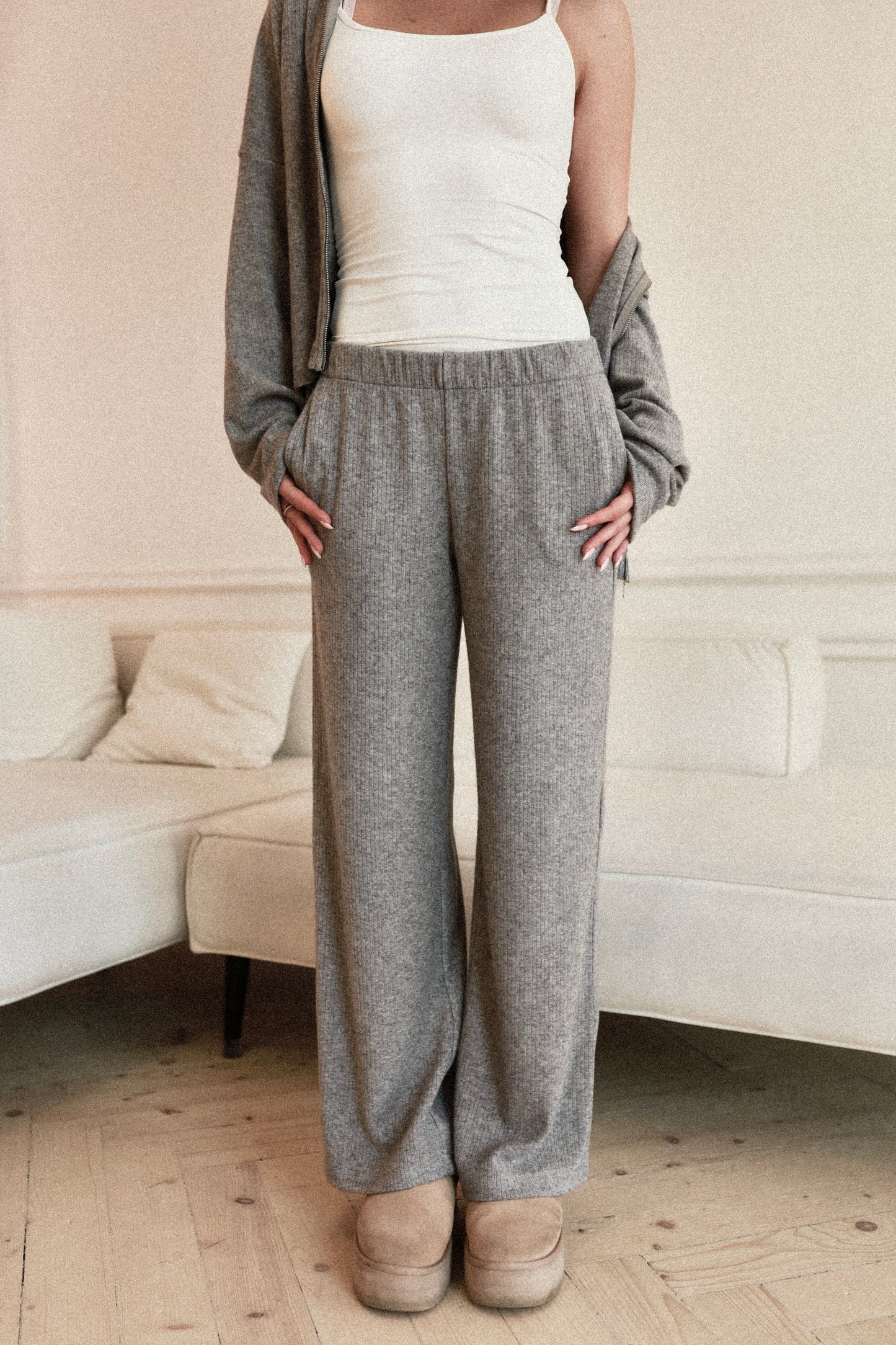 Gray tracksuit