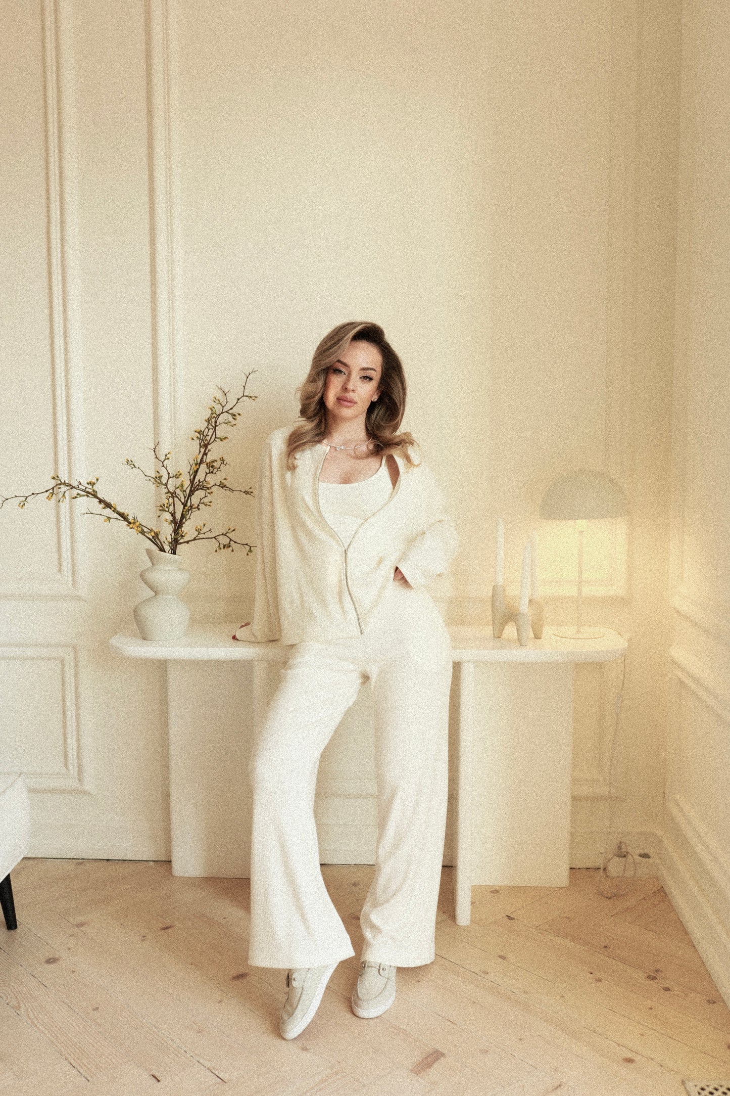 White tracksuit