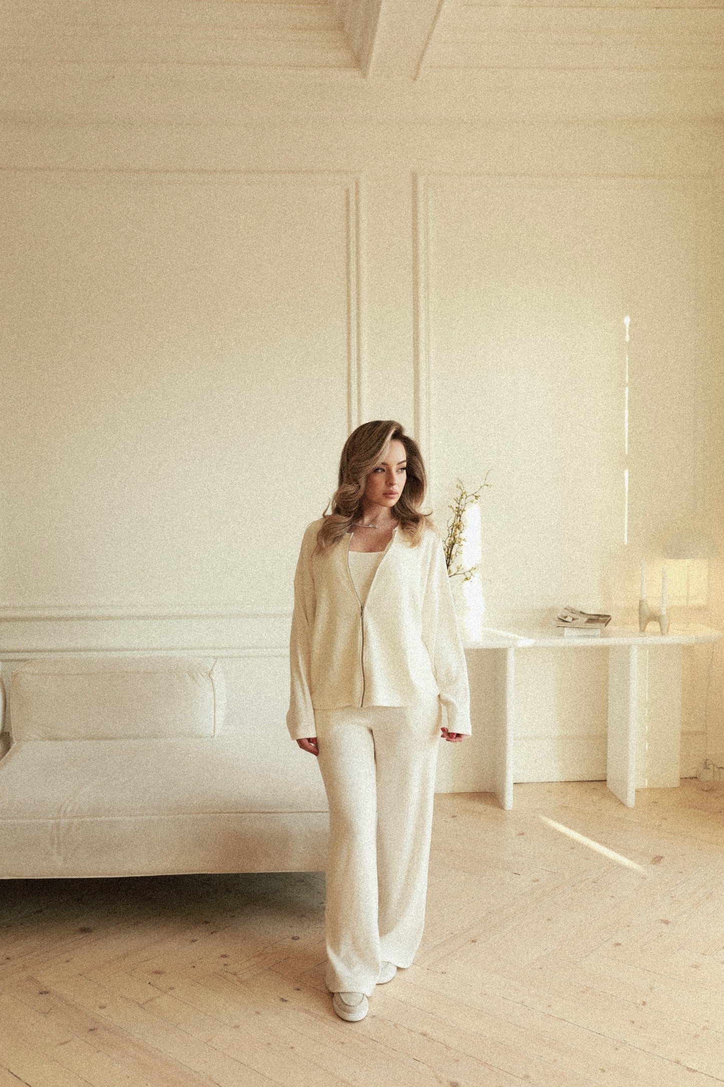 White tracksuit